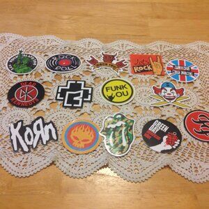 Rock Music Stickers for cellphones, computers, laptops, lockers, hyroflask
